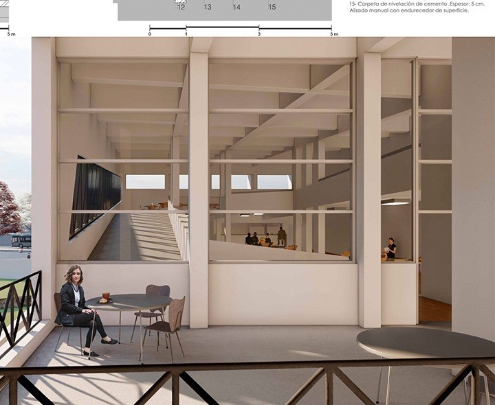 Interior view for the Community Museum